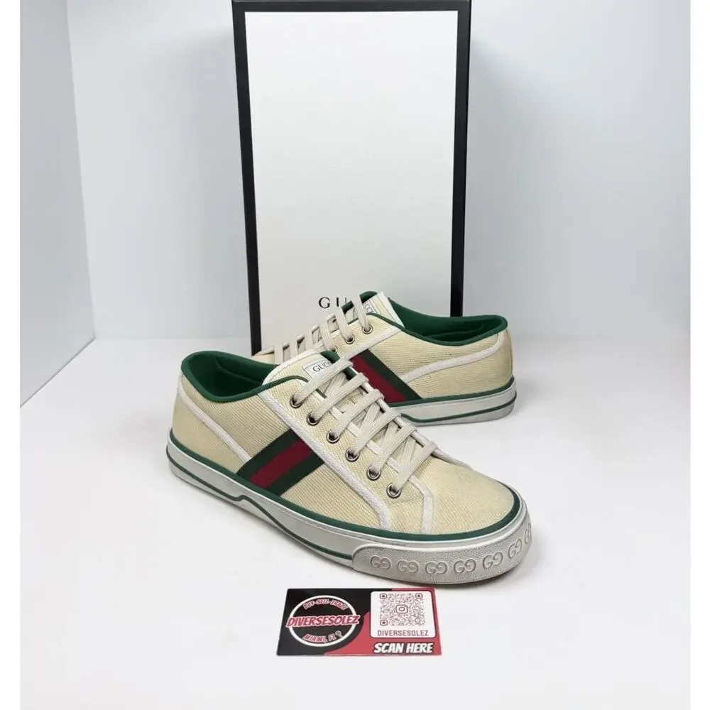 Size 8G/8.5US - Gucci Tennis 1977 Distressed NEW